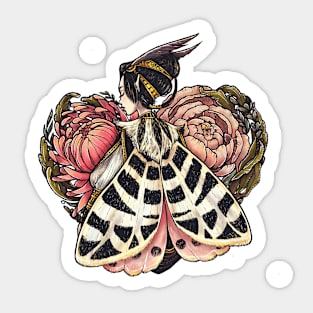 Heart Fairy - Magic Moth Sticker